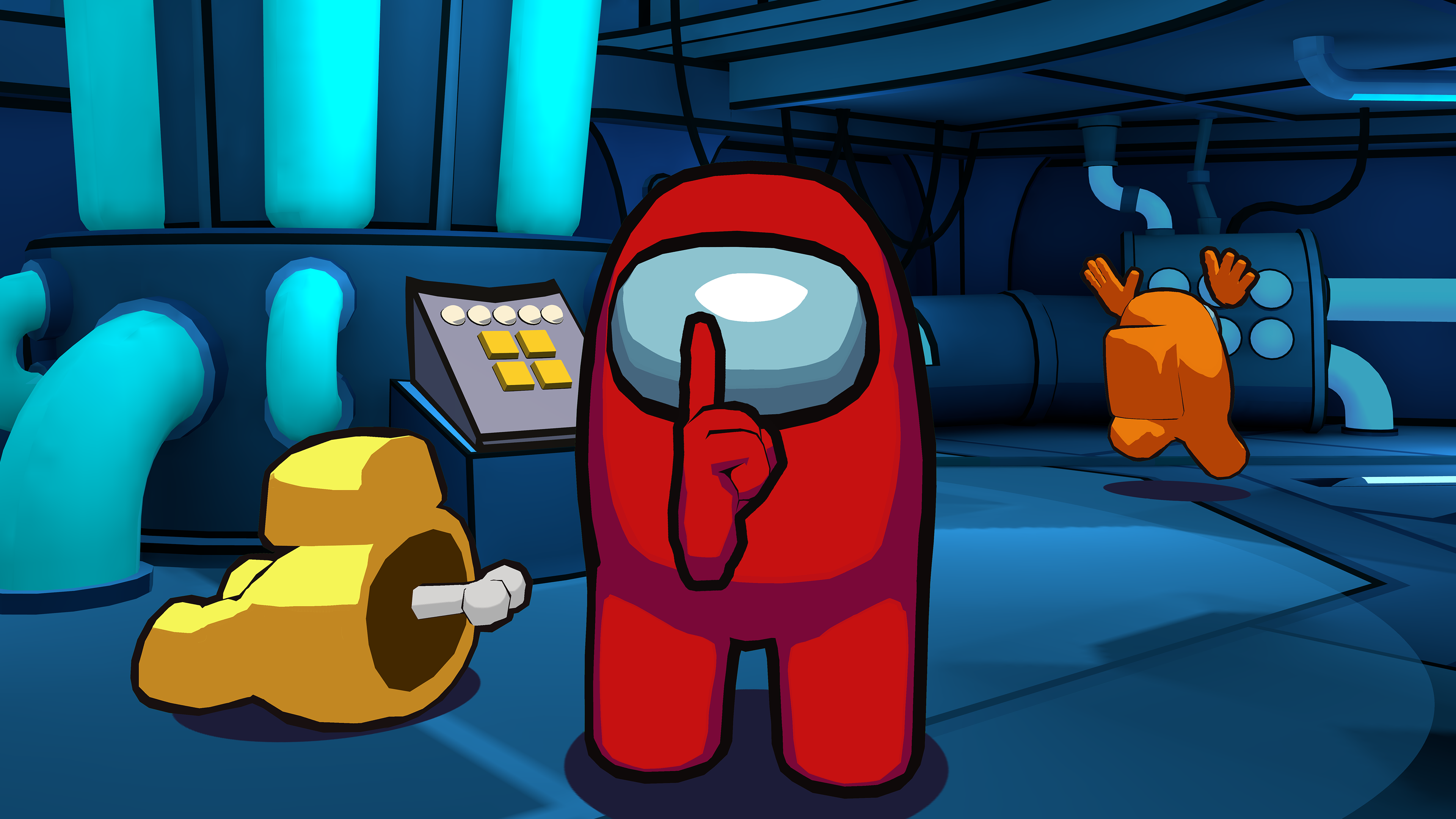 Doors Fan art: The player when he had enough.