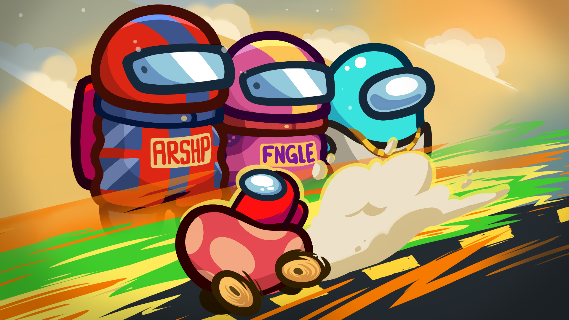 Bean for Speed 🏎️💨 Racing Cosmicube